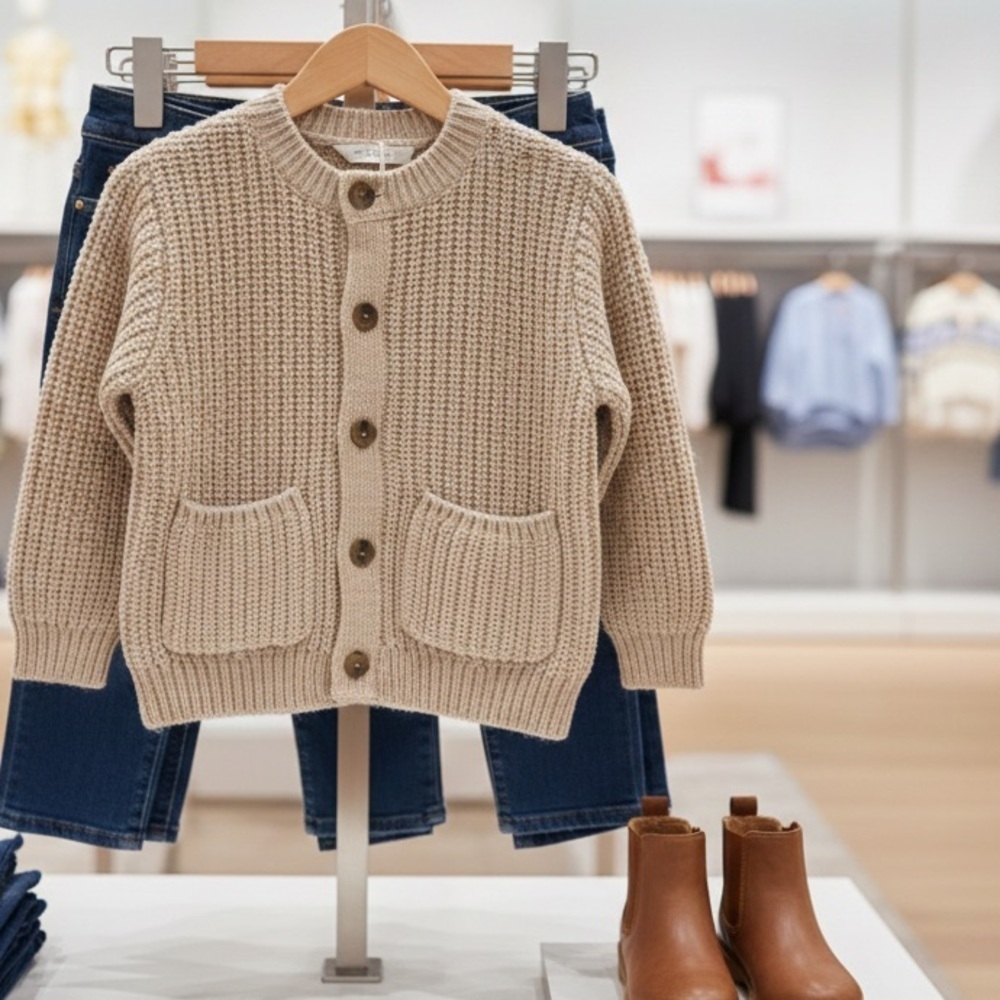 NWT ✨ Zara Kids Sweater cardigan size 4